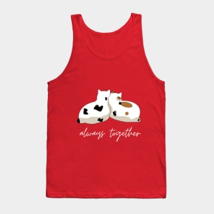 Always together, cats love Tank Top